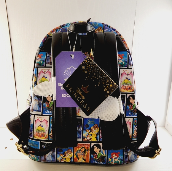 Loungefly Bags Loungefly Disney Princess Vhs Tapes Backpack Poshmark